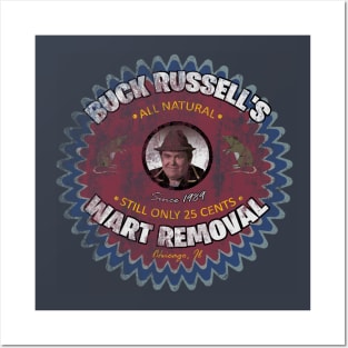 Buck Russell's Wart Removal from UNCLE BUCK, distressed Posters and Art